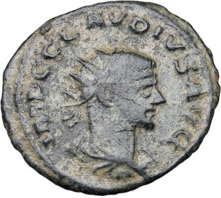 Claudius II Gothicus 268AD Ancient Authentic Genuine Roman Coin Nude