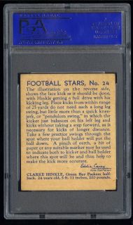 1935 National Chicle Clarke Hinkle ROOKIE #24 PSA 5 EX (PWCC)