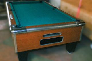  Shelti Coin Op Pool Table w Accessories Choice of Two Awesome