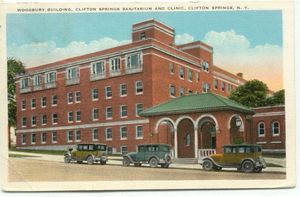 Clifton Springs NY Sanitarium & Clinic Old Postcard   New York
