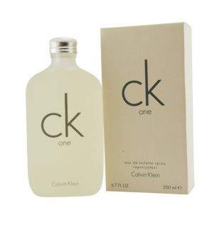 CK One Calvin Klein Cologne 6 7 6 8 oz EDT Spray