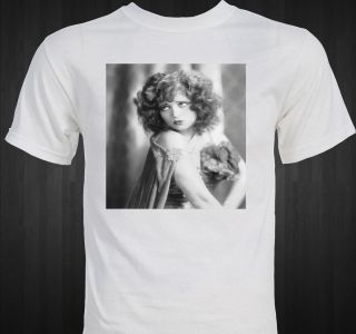 Clara Bow Silent Movie Star Classic Movie T Shirt