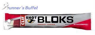  Clif Shot Bloks Energy Chews Strawberry
