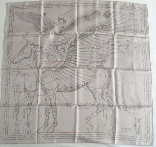 Hermes Carre Scarf Pegase DHermes by Christian Renonciat