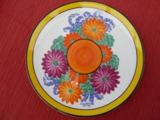 clarice cliff plate gayday 8 inch