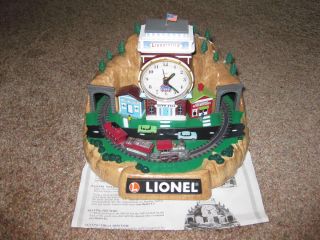 Lionel Train Alarm Clock 100th Anniversary Talking Animated TRAIN