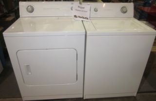 Heavy Duty Washer and Dryer Made by Whirlpool for Roper
