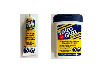 Tetra Gun cleaning & Labrication wipes & Grease IMI Defense Fobus