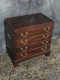 BEAUTIFUL SOLID CHERRY ETHAN ALLEN CHAIRSIDE CHEST NIGHTSTAND