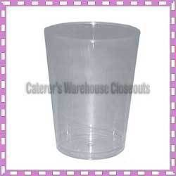 500 Clear Plastic Disposable Tumblers Cups 10 Oz