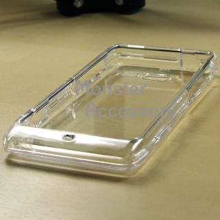 Clear Hard Case Snap on Cover for Motorola RAZR M XT907