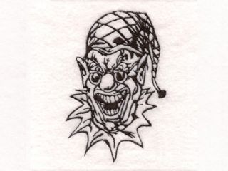 SiCK Scary Clowns Machine Embroidery Designs