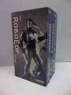 Robocop 1 2 3 Trilogy Collection VHS 80s Robot Police Movie Tapes