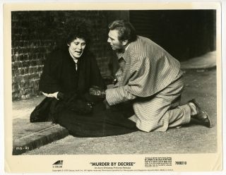 Movie Still Christopher Plummer Murder by Decree 1979 Sherlock Holmes