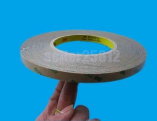  High viscosity 3M Clear Double sided Tape Adhesive Sticky NEW