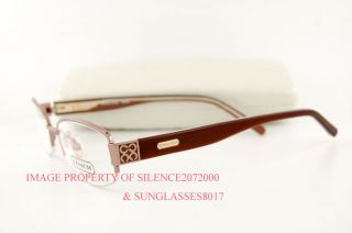 Brand New Coach Eyeglasses Frames 1024 Maeve Brown 50