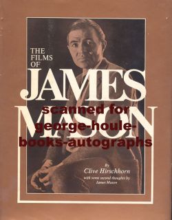 Boldly signed and inscribed by James Mason in black ink toauthor Roy