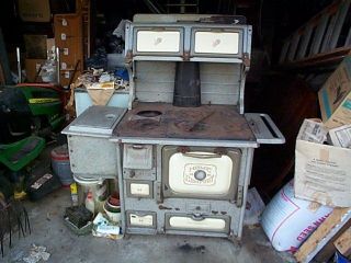 Antique Home Comfort Coal Wood Cook Stove