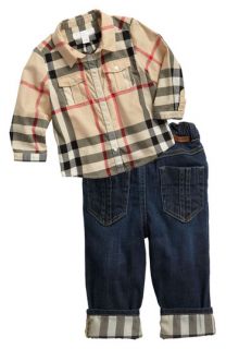 Burberry Shirt & Jeans (Infant)