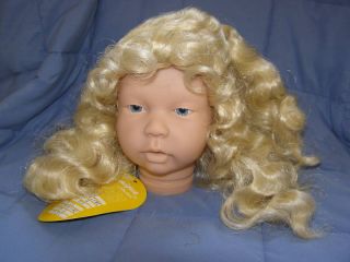 Monique Clementine Doll Wig 13 14 Pale Blonde NIP