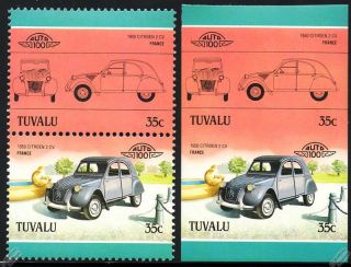 35c stamps from Tuvalu (Issued 8th October 1985, Scott Catalogue