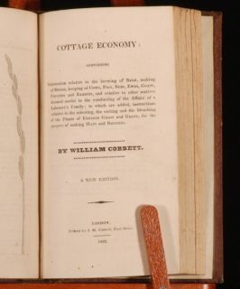 1823 Grammar English Language Cottage Economy Cobbett