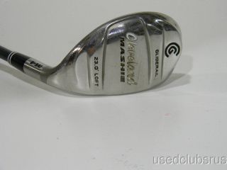 Cleveland Golf Mashie 4 Hybrid 23 Graphite Miyazaki 59 Senior A Flex