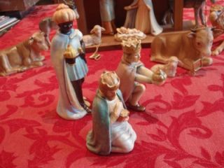 Hummel 214 15 Piece Nativity Set in Boxes incl Angel Xtra Goebel