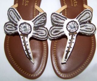 Coconuts Matisse Shoes Flats Sandals Slide on Thong Dragonfly New Box