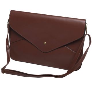 New Women Clutch Envelope Handbags Purse Messenger HOBO Bag PU Leather