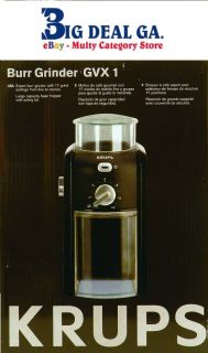  Krups Burr Grinder GVX114 Coffee Grinder