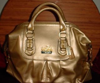 Coach Sebrina Madison handbag purse womens accessories soft satchel