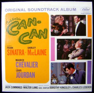 Cole Porters Can Can Soundtrack Frank Sinatra LP