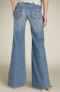 Hudson Jeans Wide Leg Stretch Jeans (Sky Wash)