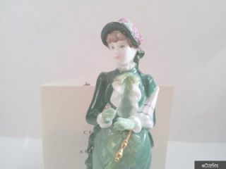 Coalport Victorian Elegance Figurine Miss Emily Plus COA
