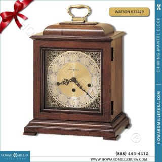  Miller Cherry Key Wound Triple Chime Mantel Clock Samuel Watson