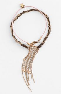 BP. Braided Chain & Charm Bracelets (Set of 2)