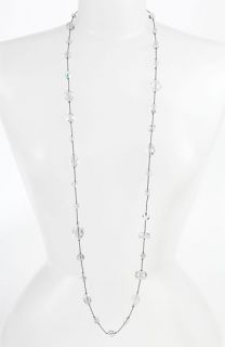 Dabby Reid Ltd. Long Strand Semiprecious & Crystal Necklace