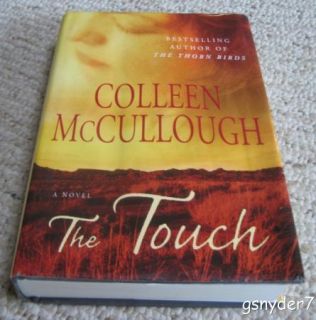 The Touch by Colleen McCullough Large Print Hardcover DJ 2004
