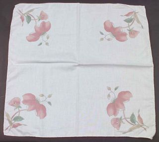 manufacturer mikasa pattern silk flowers piece cloth napkin size 16 1