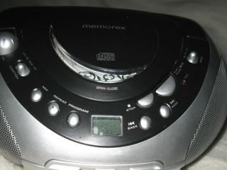 Memorex Portable Am FM Radio CD Player Model MP8806