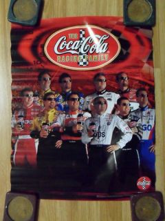 NASCAR Poster Coca Cola Racing Family Tony Stewart