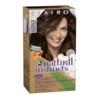 Clairol Natural 24 Clove Medium Ash Brown Hair Color