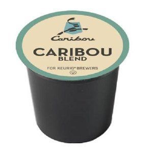 72 Caribou Blend K Cups for Keurig Coffee Brewers