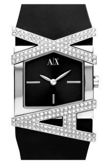 AX Armani Exchange Pavé Logo Watch