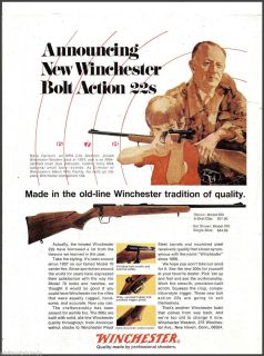 1971 WINCHESTER Model 320 22 RIFLE AD Collectible Firearms Advertising