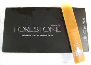 forestone bb clarinet french cut 2 5 reeds