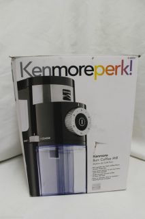 New Black Kenmore BURR COFFEE GRINDER 80011 Beautiful Floor Model
