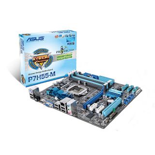 Asus P7H55 M LGA1156 Intel H55 4xDDR3 2200 6xSATA3.0 DSub HDMI 6xUSB2