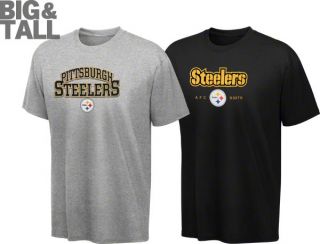  Pittsburgh Steelers Big Tall Blitz 2 Tee Combo Pack